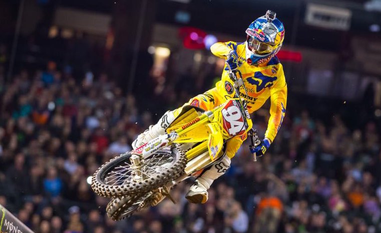 FunkyChicken251's tweet image. It’s 2025, Anaheim 2 just ended and you’ll never believe which rider on which brand just got the red plate.