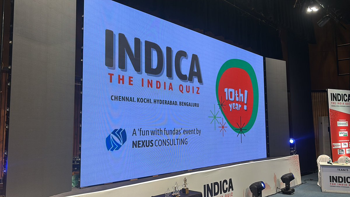 A packed house with almost 200 teams all set to start the Indica 2025 Edition 10 - Juniors Quiz