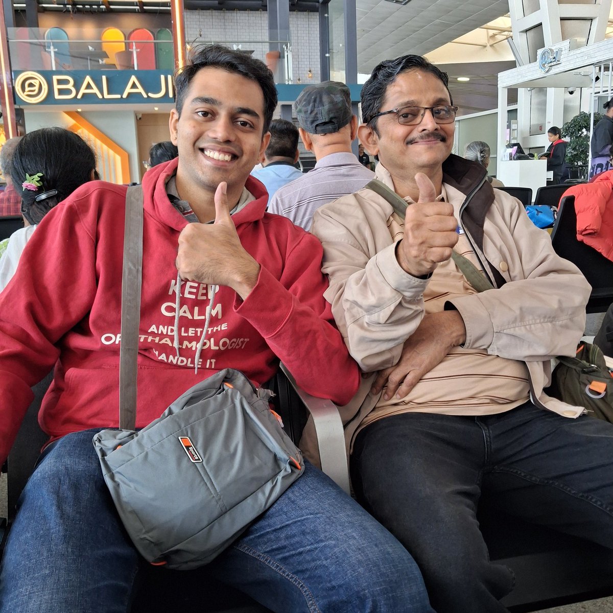 kamathatul's tweet image. Coming 5 days I will be sharing my experiences at #Mahakumbh2025 
Having registered for #Netrakumbh one of the largest eye camps ever to be conducted at a human gathering, proud to be part of this mega camp
#Ixe to #blr morning 10am
Accompanying me is my uncle who will be part of…