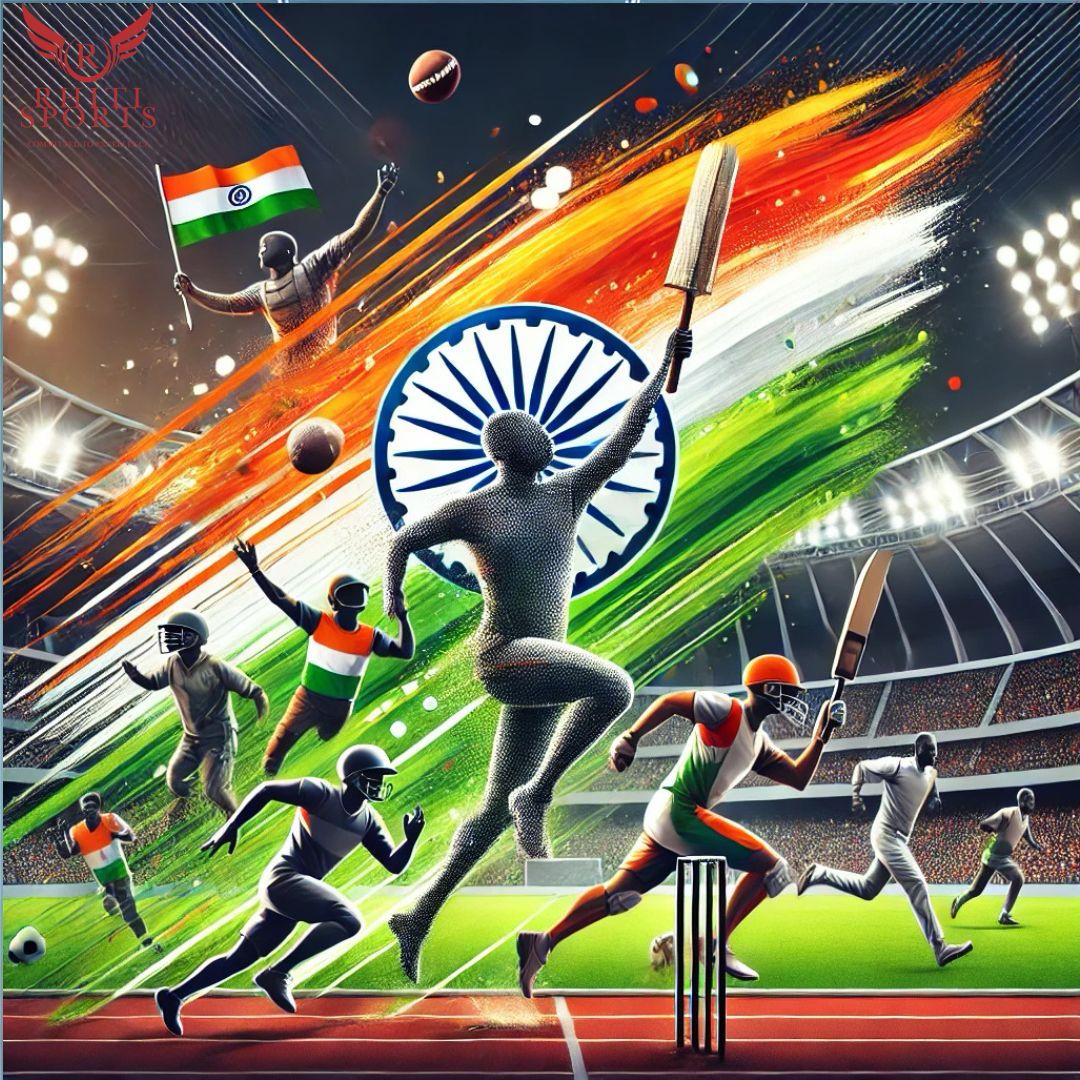 RhitiSports's tweet photo. Celebrating the Republic of Champions! 🇮🇳
This #RepublicDay, we salute the indomitable spirit of India—on and off the field. Sports unite us, inspire us, and drive us forward. Jai Hind! 🏏⚽🏃‍♂️
#RhitiSports #JaiHind #ProudIndian #UnitingIndiaThroughSports https://t.co/alkHiZ0Kdg