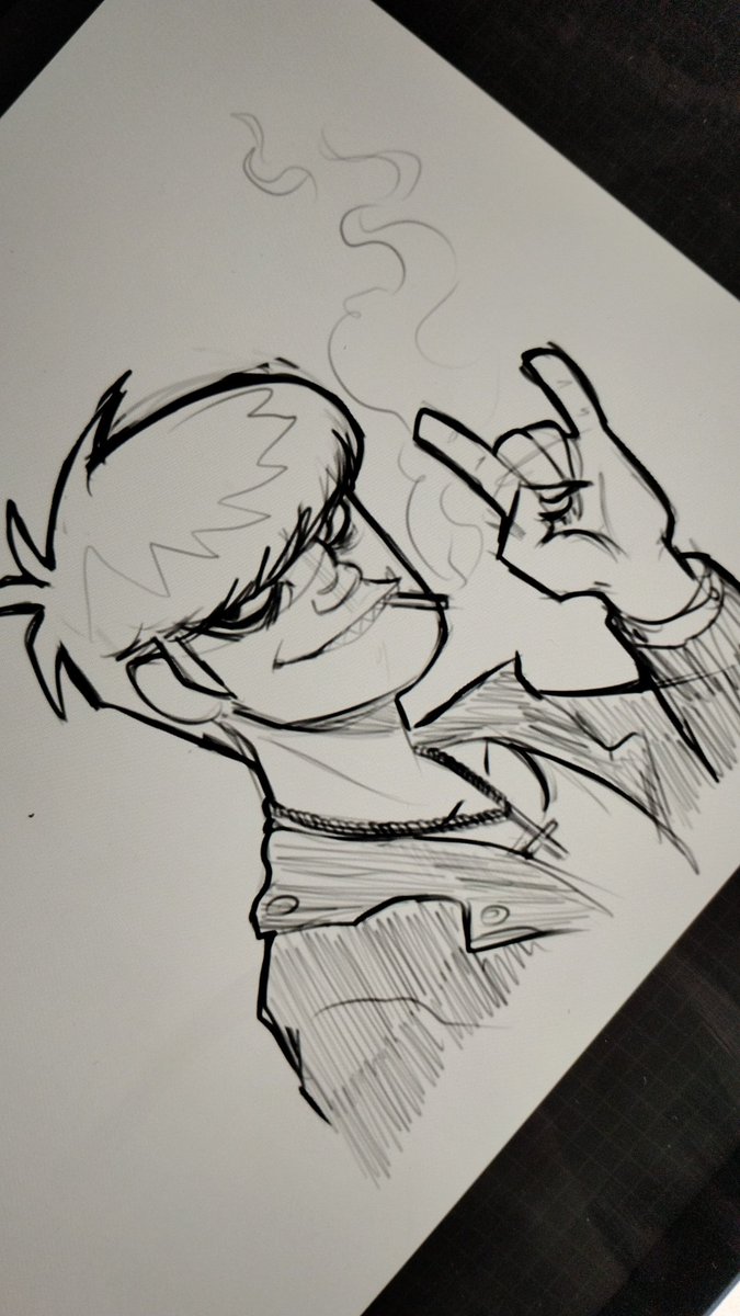 yeannebee's tweet photo. murdoc my boy
#gorillaz https://t.co/pdZtNOOVte