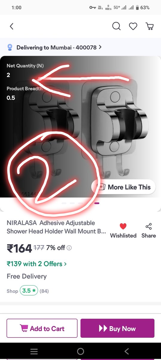 vdmomaya's tweet photo. Fraudulent Activity on @meesho_support seems to be not stopping anytime soon.
Check below 👇🏻 
Clearly suggest A2 Quantity, But meesho CS says it's just 1 quantity and hence send only one quantity 😡
@jagograhakjago how such a Fraudulent Platform is doing business Openly in India https://t.co/UWyaesL6ZX