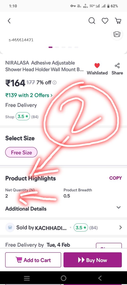 vdmomaya's tweet photo. Fraudulent Activity on @meesho_support seems to be not stopping anytime soon.
Check below 👇🏻 
Clearly suggest A2 Quantity, But meesho CS says it's just 1 quantity and hence send only one quantity 😡
@jagograhakjago how such a Fraudulent Platform is doing business Openly in India https://t.co/UWyaesL6ZX