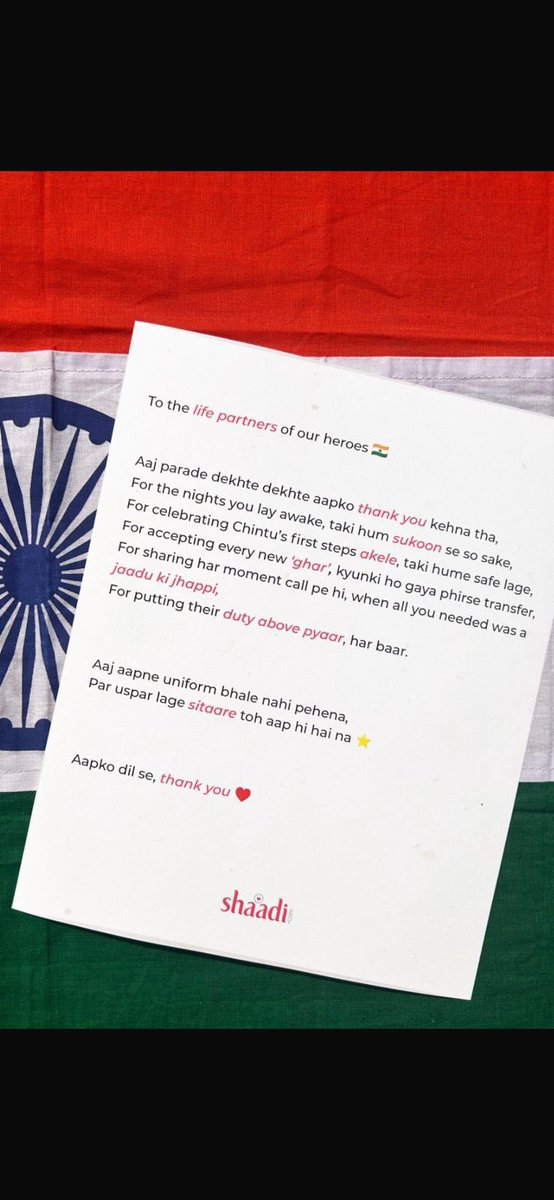 Thank you to the heroes behind the heroes! Aap sabse best ho ♥️
.
.
.
#RepublicDayIndia