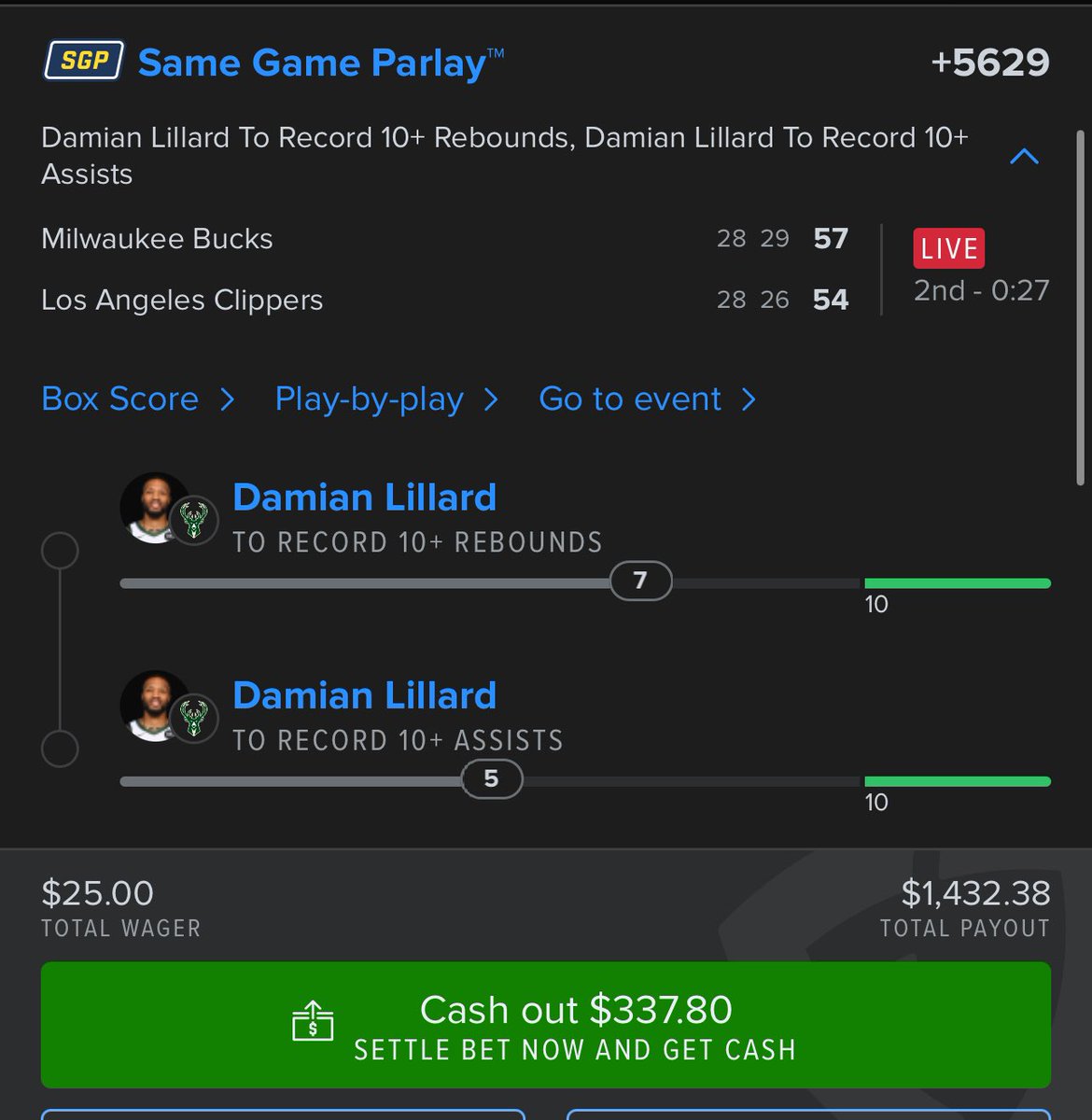 donwhite8405's tweet photo. @stonedbetting Took it at 2/2 https://t.co/UpPh44OvYf