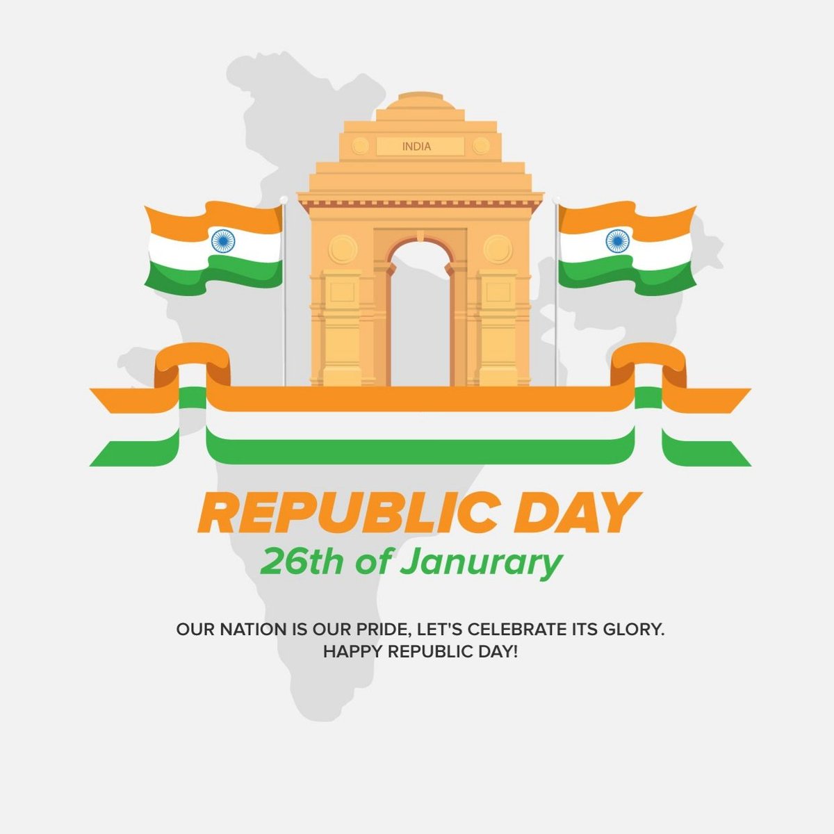 गणतंत्र दिवस पर सभी को हार्दिक बधाई और शुभ कामनाएँ !
