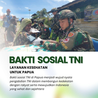 updatesivana's tweet photo. TNI selalu berjuang ditanah papua agar papua aman damai dan semakin maju, https://t.co/pfFWZh2F1s