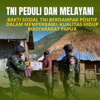 updatesivana's tweet photo. TNI selalu berjuang ditanah papua agar papua aman damai dan semakin maju, https://t.co/pfFWZh2F1s