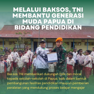 updatesivana's tweet photo. TNI selalu berjuang ditanah papua agar papua aman damai dan semakin maju, https://t.co/pfFWZh2F1s