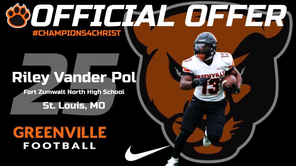 riVanderPol's tweet photo. #AGTG After a great visit at @EMAPFootball and great conversations with @CoachTenenoff and @Coachschomaker I’m blessed to receive my 6th official offer from @EMAPFootball! https://t.co/FPlBSzfzkF