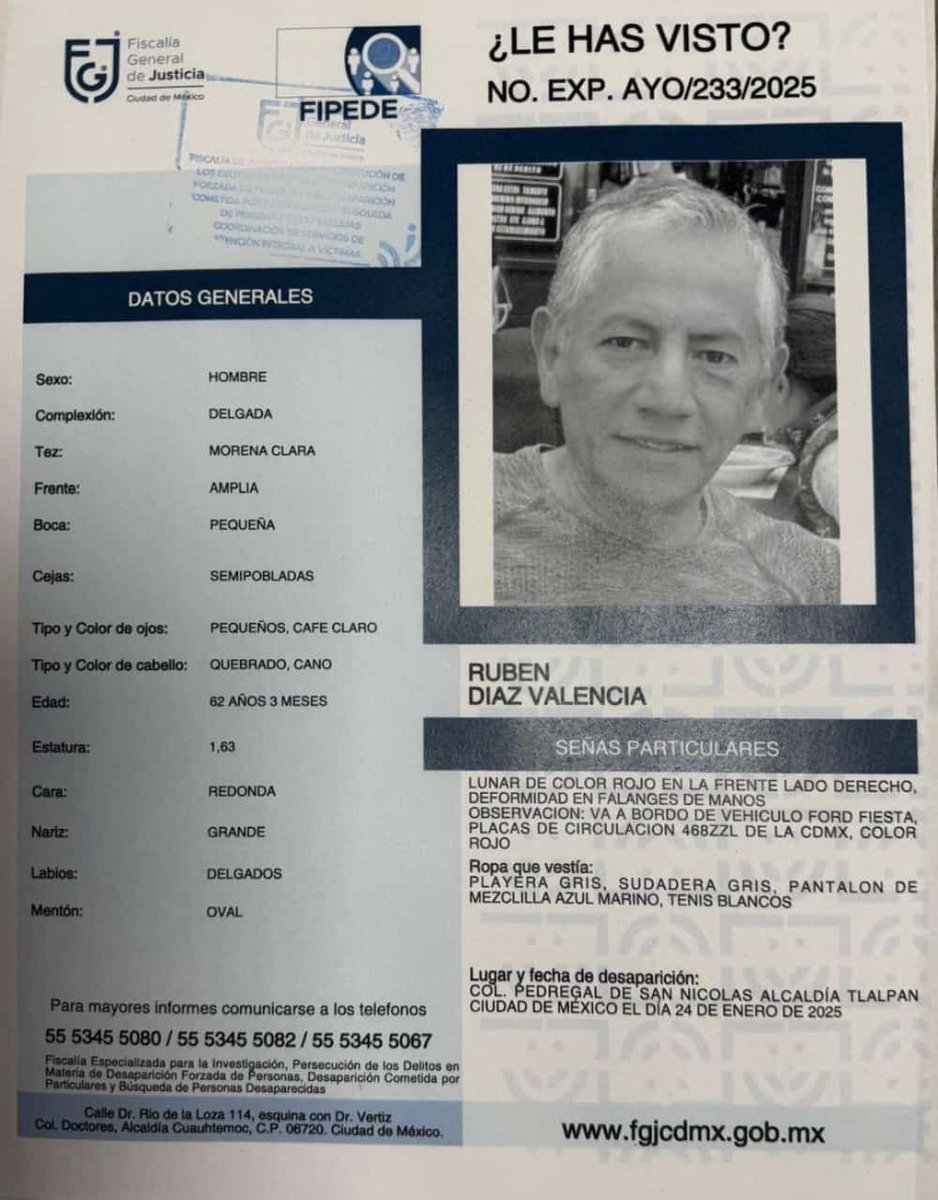 IngridScarlett's tweet photo. 🚨‼️Ayúdenme a compartir es abuelito de una joven que fue mi alumna. El señor de la tercera edad es conductor de @Uber_MEX y desapareció en Tlalpan @Gabyosoriohdz por favor haga algo🙏 https://t.co/YZ9dsEdtVt