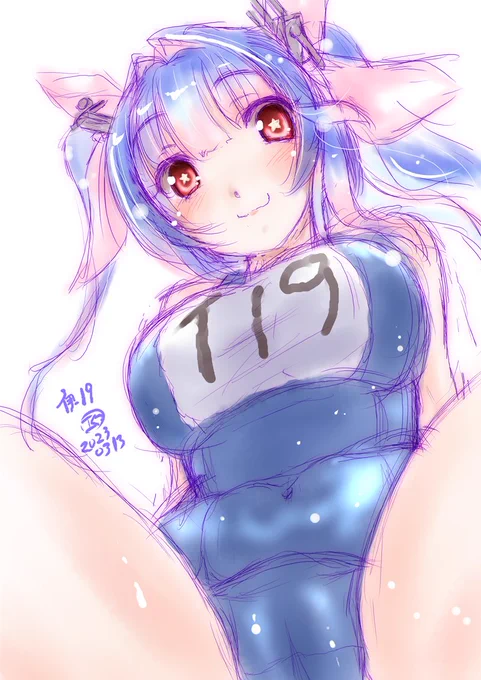 #あなたのあお色の作品を見せてください 