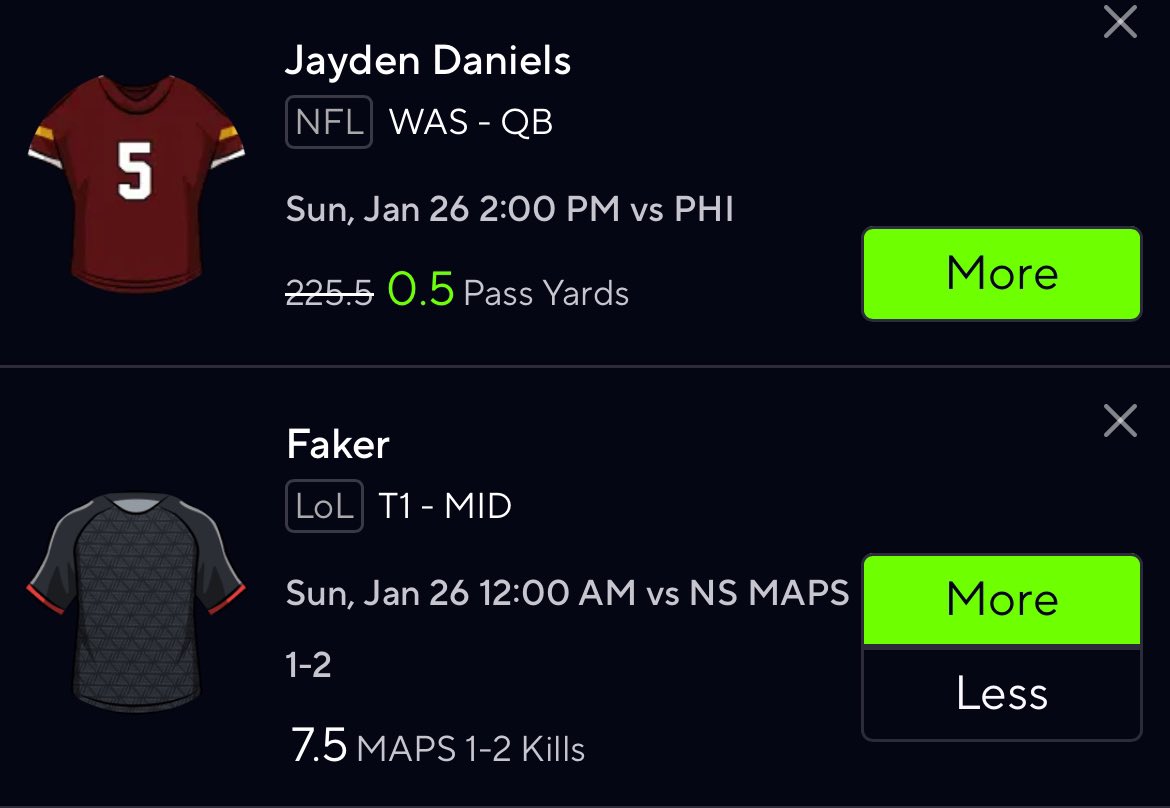 naviTxwnr's tweet photo. POTD FAKER Over 7.5 kills 🔒🤩

Pairing it with the Daniel’s special!!!

Like if tailing ❤️‍🔥 #PrizePicks https://t.co/8Wd9iAXMX5