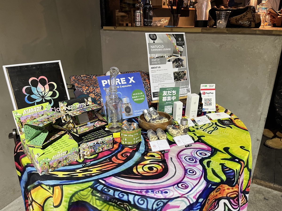 【公式】Natural Clover CBD DispensaryStore/大阪日本橋CBD専門店 tweet media