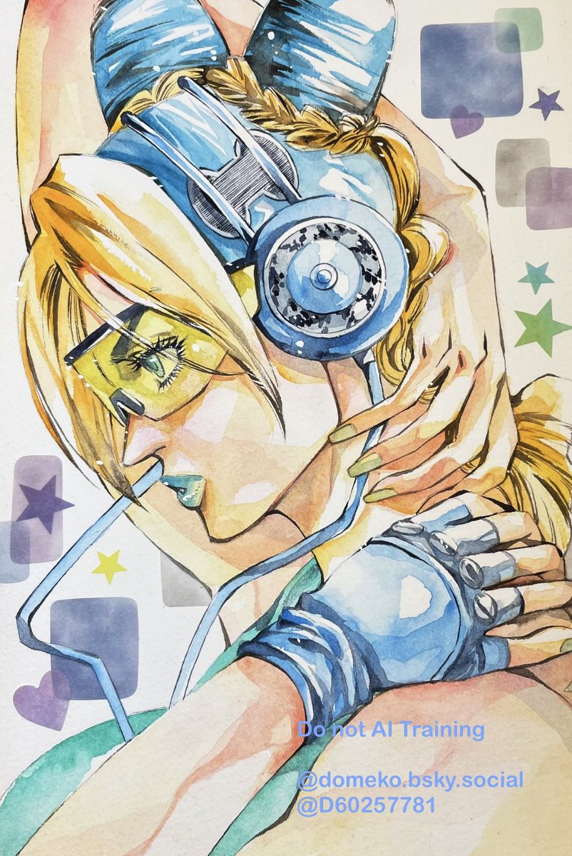 D60257781's tweet photo. スタンドのデザインとかかっこいいだろうなって。（過去絵）
#jjbafanart 
#stoneocean https://t.co/eFtH4hM05q