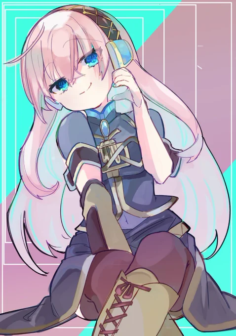 ルカも描いてて楽しいです。 