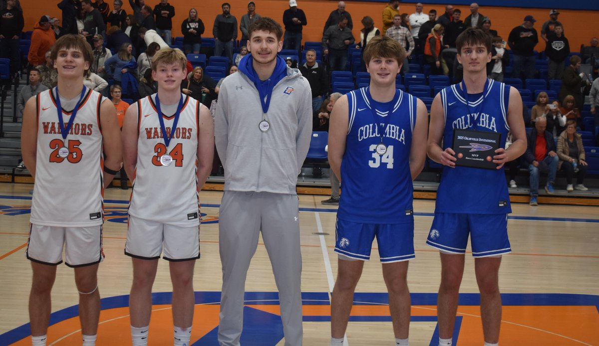 All-tournament team from Okawville Invitational Tournament 

Hayden Huels, Carlyle
Gavin Rahm, Wesclin
Chandler Mueller, Wesclin
Jayden Bazile, Christ Our Rock
Aidan Anderson, Okawville
Garrin Stone, Highland
Brody Landgraf, Columbia
Sam Donald, Columbia (MVP)