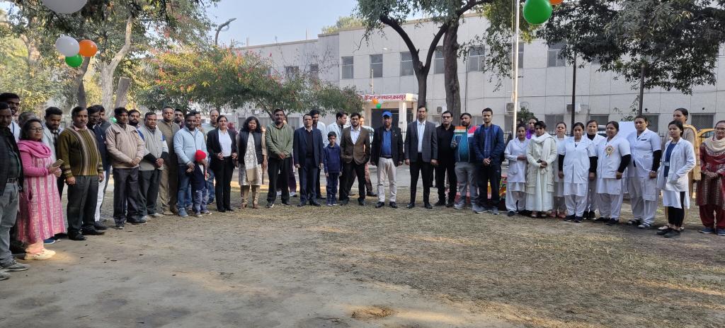 j_kanpur's tweet photo. आज दिनाक 26 जनवरी 2025 को जेके कैंसर इंस्टीट्यूट कानपुर में गणतंत्र दिवस के अवसर पर झंडारोहण किया गया https://t.co/MoW9ng4Z5w