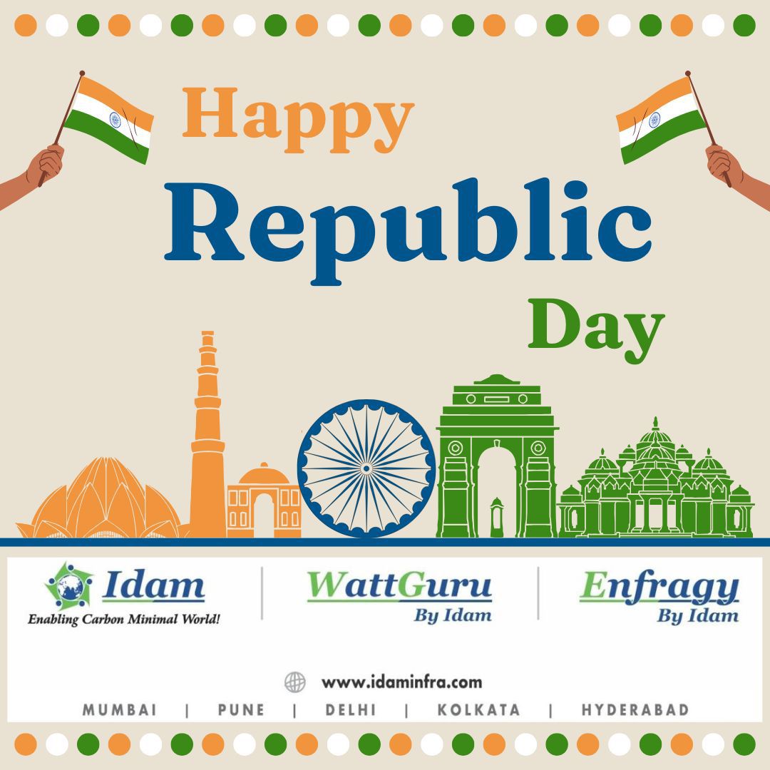 IdamInfra's tweet photo. On this Republic Day, we honor the spirit of our Constitution and the values that unite us as a nation. Let’s pledge to contribute to India’s progress with dedication and purpose.  

Happy Republic Day! 🇮🇳

#RepublicDay #India #Unity #Progress #NationBuilding #IdamInfrastructure https://t.co/YutG3G1Do2