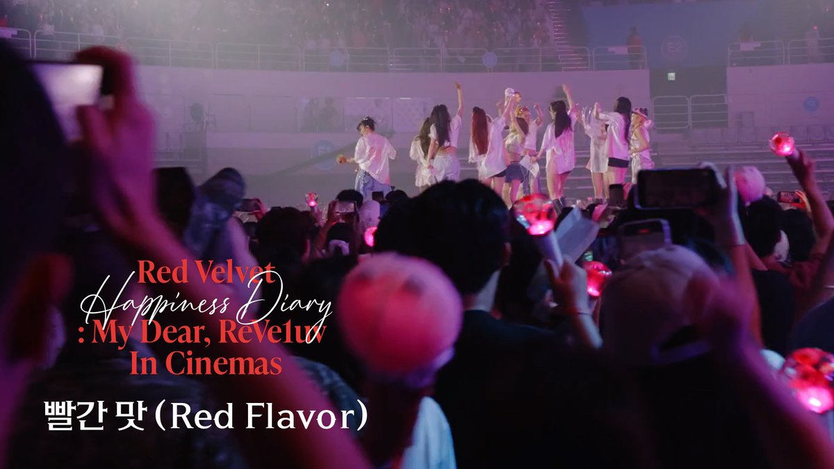 RVsmtown's tweet photo. Red Velvet 레드벨벳 '빨간 맛 (Red Flavor)' Stage @ Red Velvet Happiness Diary : My Dear, ReVe1uv In Cinemas

https://t.co/TScw5QASJb

#레드벨벳 #RedVelvet
#RedVelvetHappinessDiary
#MyDearReVe1uvInCinemas
#레드벨벳해피니스다이어리마이디어레베럽인시네마 https://t.co/IYmIxVuWgt