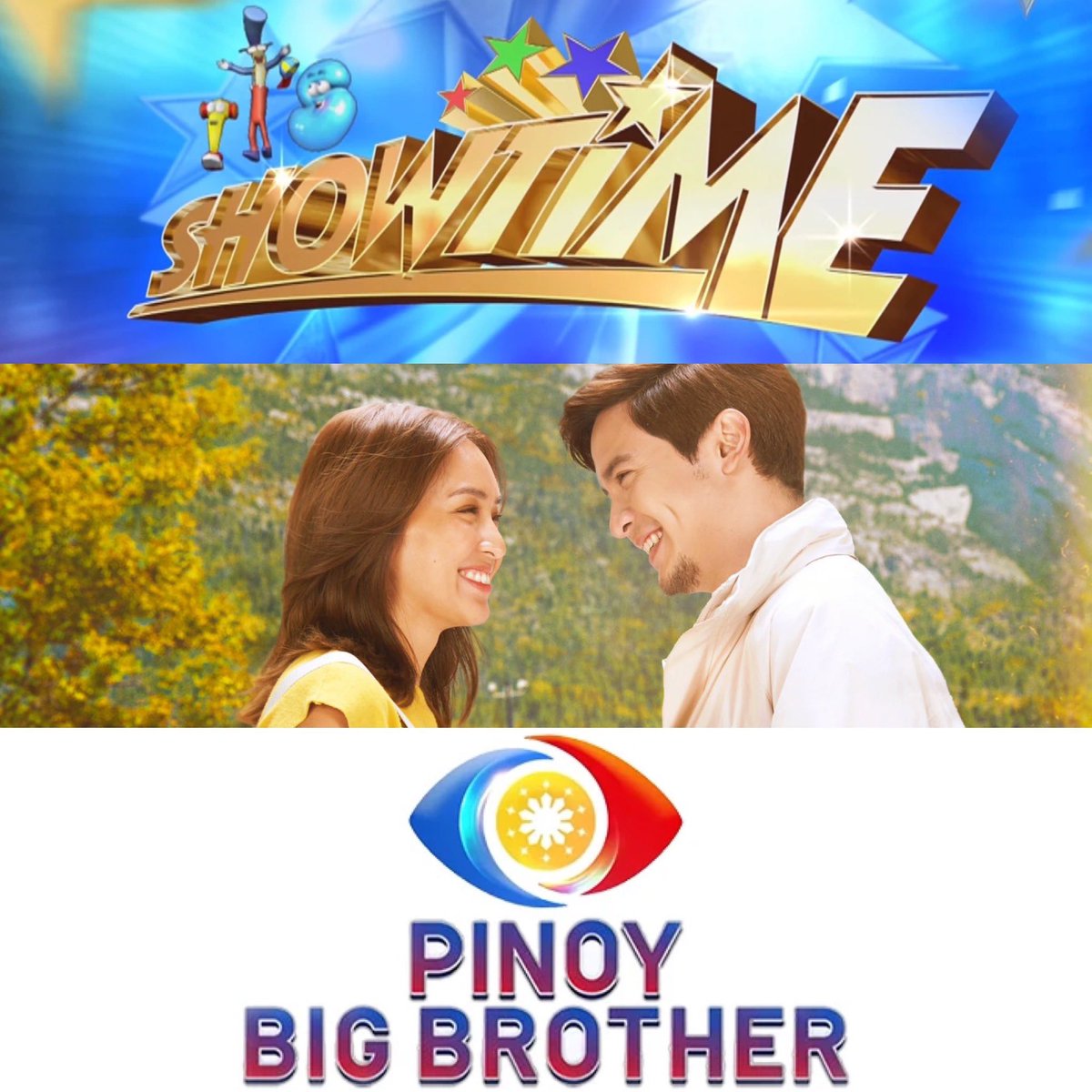 altkow's tweet photo. This only proves one thing Say “Thank you, ABS-CBN”. @AltKamuning 😇

- Sinalba ng IS ang naghihingalong noontime.
- Nakabawi sa pagkalugi ang GMA failms sa laki nang nakubra sa HLA. 
-At ngayon tutulungan iahon ng ABS ang GMA Prime via PBB.

Source @KPieChannel https://t.co/2WZcbcItra