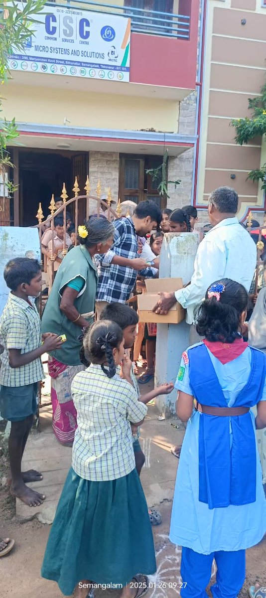 csc_south's tweet photo. Republic day celebration at CSCs in Tamil Nadu. Csc_eGov https://t.co/BOibsQfhoL