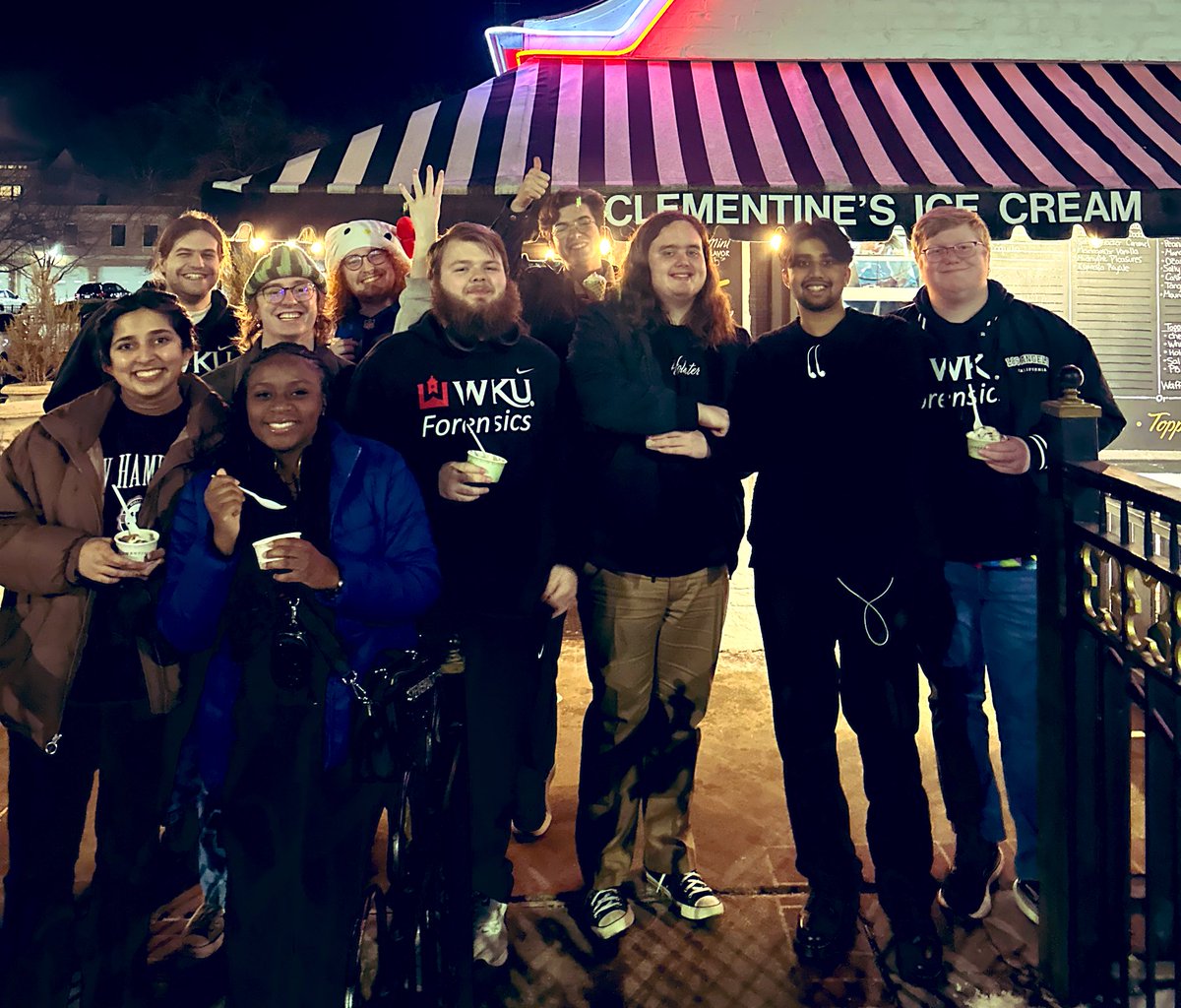 This weekend WKU is at Webster University in St. Louis for the biggest LD invitational of the season.  Congrats to Rae, Chase, Sage, Josh, and Kole to making the SWEET 16!