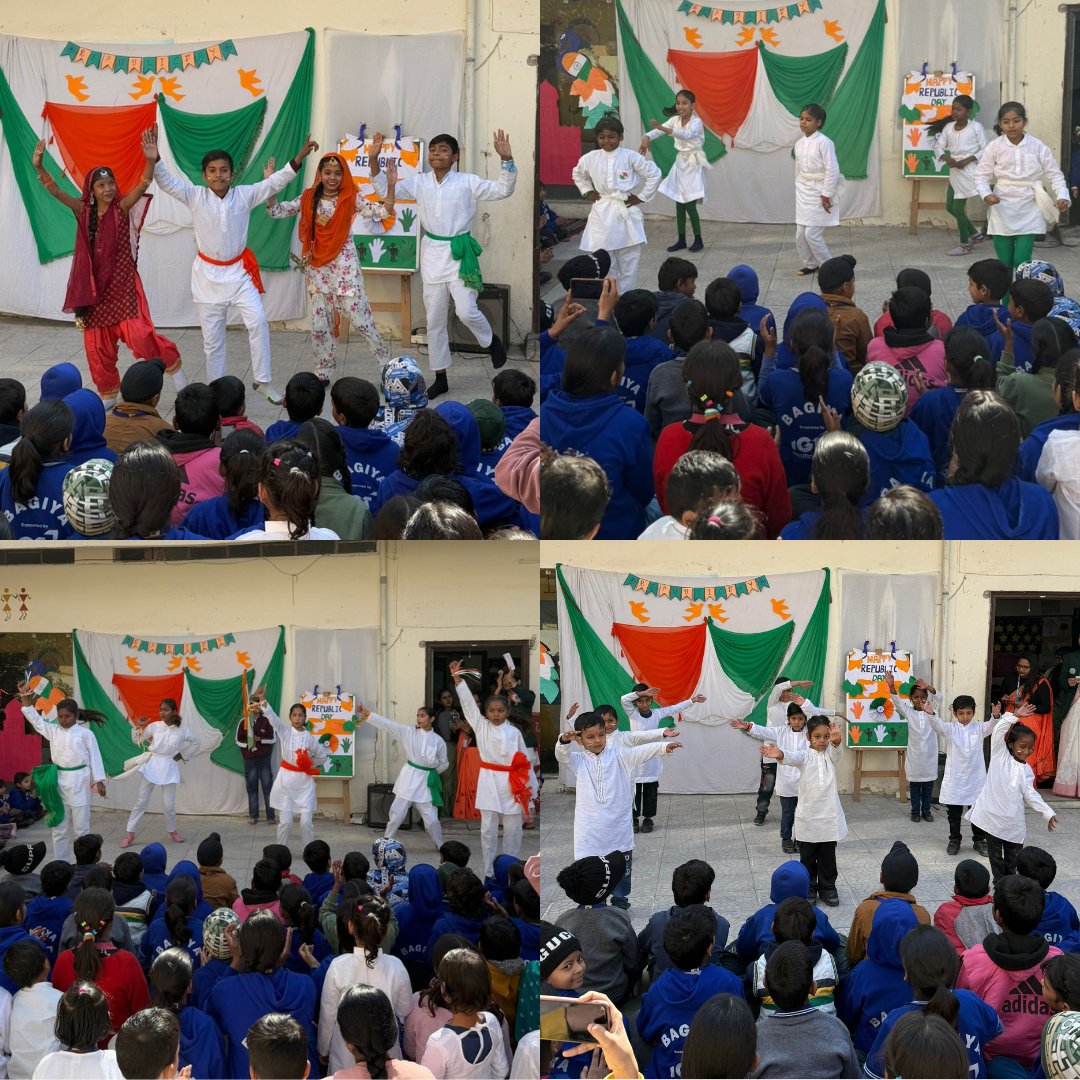 Go_Atain's tweet photo. On the occasion of Republic Day in #India, our corporate team joined the vibrant celebrations at a school supported by IGT Solutions through the Bagiya Program of Sanshil Foundation in Jharsa Village, #Gurugram.
Happy Republic Day!
#RepublicDayIndia #2025 #CSR #IGTSolutions https://t.co/xfEObNdaKX