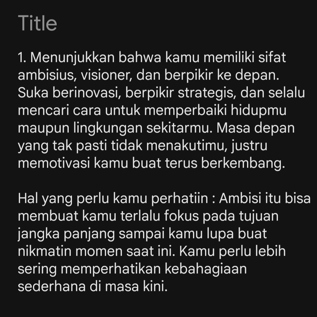 onlyDu_day's tweet photo. #onlyDu_Day #TPbD
JAWABAN TEST
(komen dibawah yah review kamu) https://t.co/dbTAxpscHB