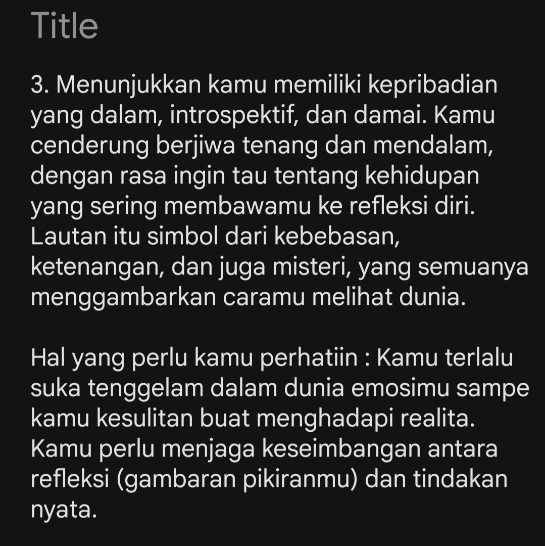 onlyDu_day's tweet photo. #onlyDu_Day #TPbD
JAWABAN TEST
(komen dibawah yah review kamu) https://t.co/dbTAxpscHB