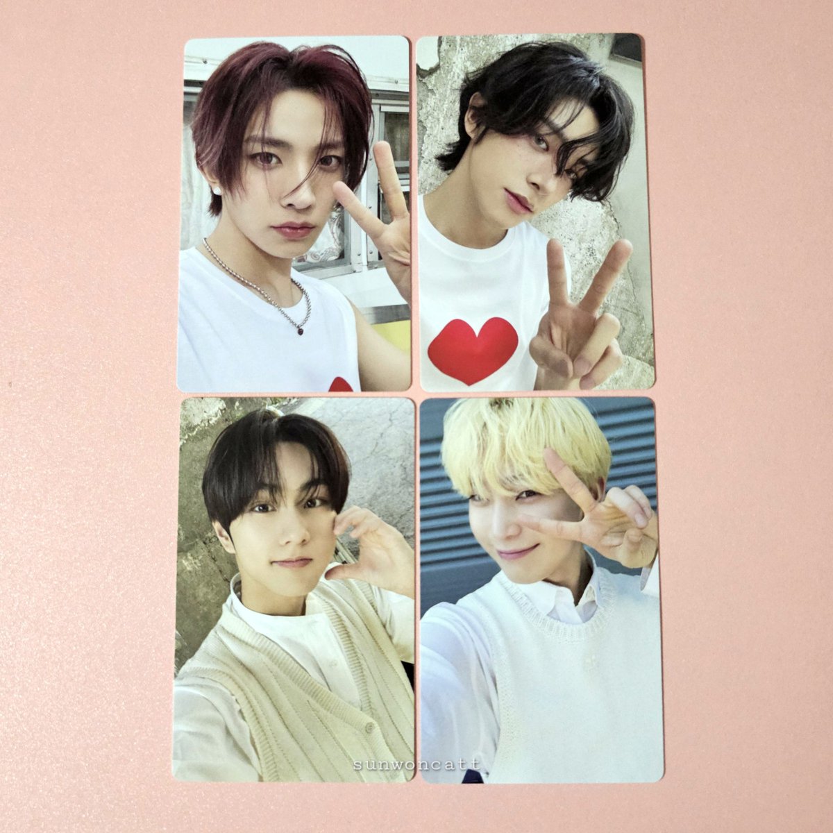 wts lfb ph

sunwon heejake r:u photocard set

— Php 250 set
— x sensi
— mop: gcash/maya
— mod: jnt

t. enhypen sunoo jungwon heeseung jake romance untold weverse pc nrpc #arensells
