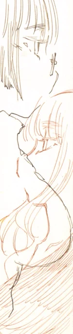 インクといえば、こないだAmazonからお薦めされてきたセピアインクが届いて(画像左)試し描き。耐水性のセピア・グレーインクは何を置いても試さねばならぬ。うーん…ちょっと黒寄りのセピアか…。今愛用してるプラチナの万年筆用セピアの色のほうが肌に合うな…試し描きの、明るいほうがプラチナです 