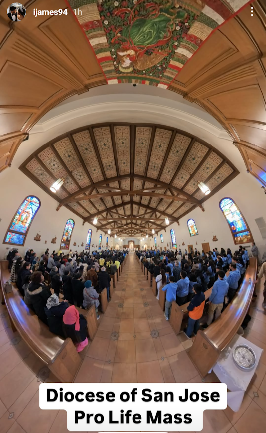 Thank you, brothers and sisters from the Diocese of San Jose, for joining us to #WalkForLife. 

Diocese of San Jose Pro-Life Mass before traveling to the City of Saint Francis for the Walk. 

#cultureoflife #defendlife #respectlife #standupforlife #walkforlife