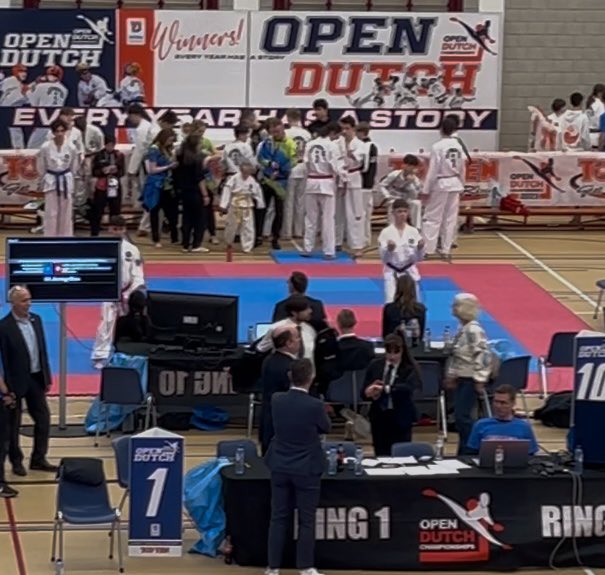 Exceptional performances yesterday by Ollie in Helmond, Holland with two quarter final losses to competitors from Spain &amp; Poland in The Open Dutch, including a PB high score in Patterns against the eventual Spanish winner. <a href="/PEchepstow1/">PE@chepstow</a>