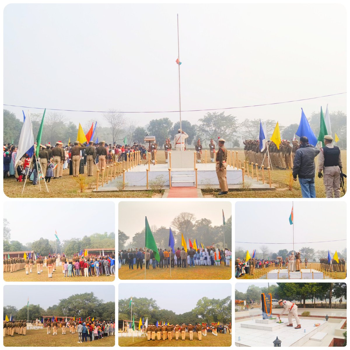 20APIRBN's tweet photo. Glimpse of 76th Republic day celebration at 20th APBN Panbari Dhubri....
@DGPAssamPolice 
@gpsinghips 
@HardiSpeaks
@assampolice https://t.co/H2zc6MaYoQ