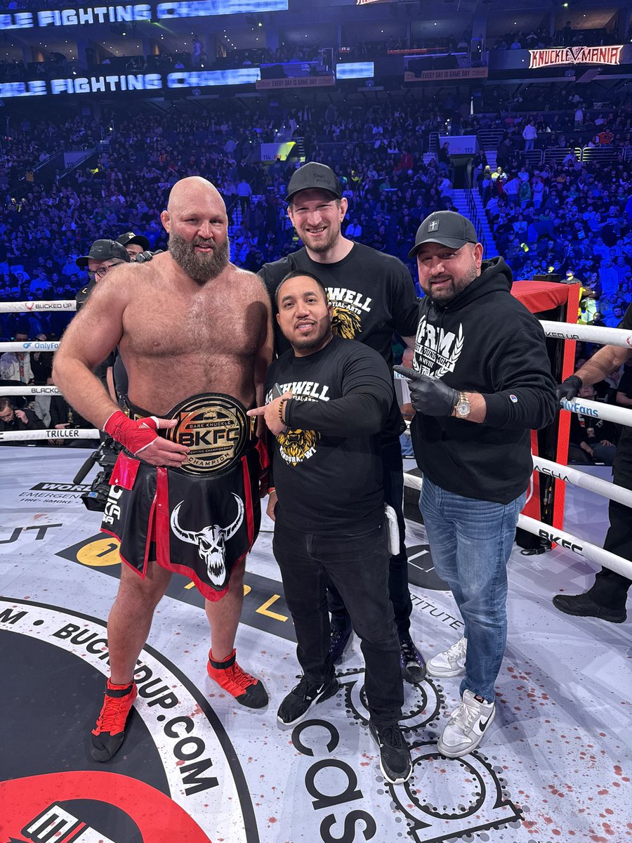 And new <a href="/bareknucklefc/">Bare Knuckle FC</a> heavyweight champion #allglorytoGod