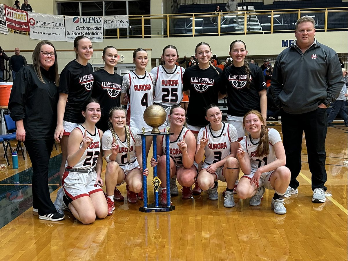 Aurora Lady Houns Basketball (@ladyhouns_hoops) on Twitter photo NEO Blue Division Champions!
Lady Houns - 37
Roland Lady Rangers - 31
<a href="/AuroraMoHS/">Aurora High School</a> <a href="/SWMOsports/">SWMO Sports</a> <a href="/OzarksOzone/">Ozarks Sports Zone</a> NEO Blue Division Champions!
Lady Houns - 37
Roland Lady Rangers - 31
<a href="/AuroraMoHS/">Aurora High School</a> <a href="/SWMOsports/">SWMO Sports</a> <a href="/OzarksOzone/">Ozarks Sports Zone</a>
