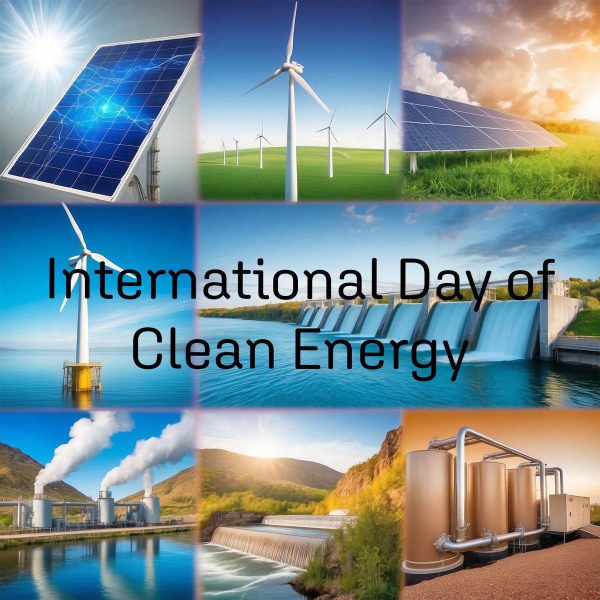 AskNigeriaNews's tweet image. #InternationalDayofCleanEnergy - This day highlights the importance of promoting clean and sustainable energy sources to mitigate climate change and reduce our carbon footprint. Do you use any form of clean energy? 👍🏾💬☀️  #solarwind #bestday