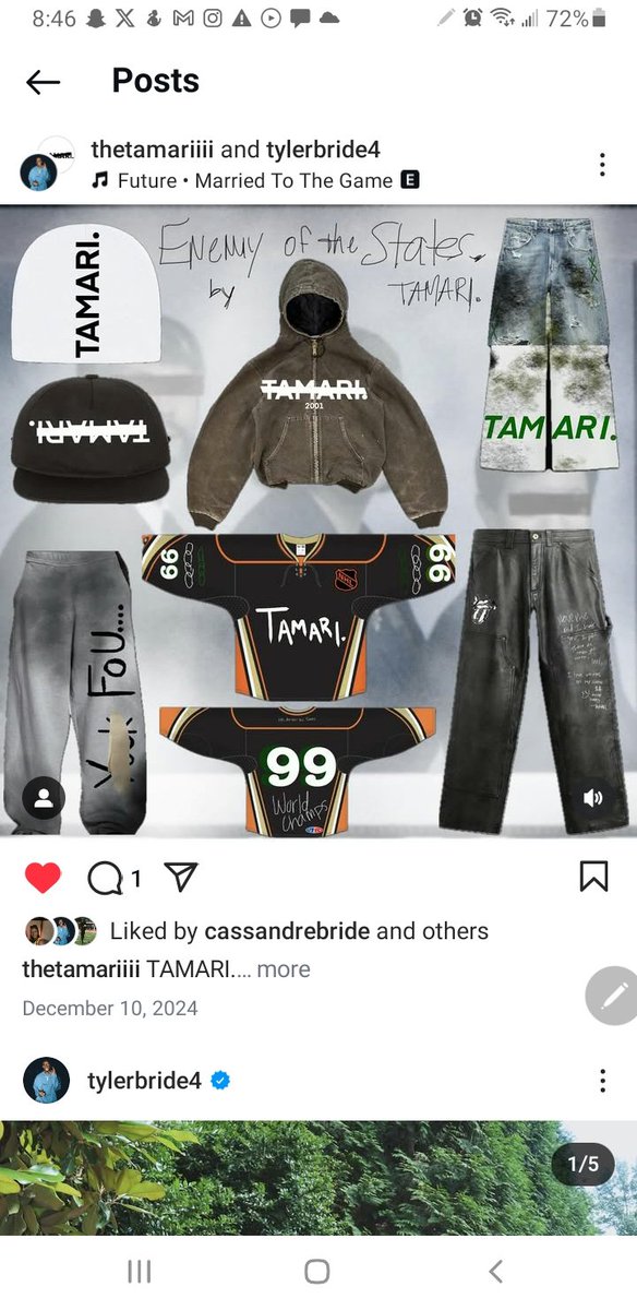 Tyler's clothing line heading to the NFC Championship game🙏🏿💯 <a href="/TylerBride2/">TB ⁴</a>  <a href="/MikeSainristil/">FR0Z0NE🥶</a>