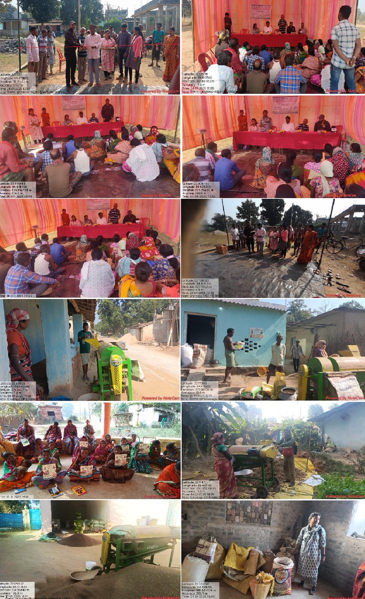 thdkalahandi's tweet photo. Inauguration of Millets Mandi showcasing procurement activities by farmers in Bamara Block of Sambalpur district by Prgati Multi-purpose Cooperative Society Ltd. (PMPCSL) under Shree Anna Abhiyan.@DmSambalpur @bdobamra @BAOBAMRA @MilletsOdisha @krushibibhag https://t.co/zD9zhlMbig