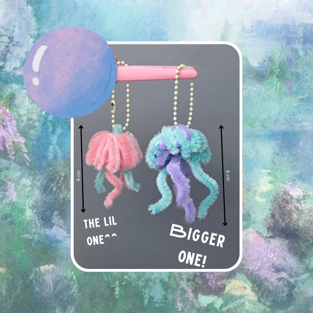 floraafluff's tweet photo. 🫧🪸🪼Open Pre Order Fuzzy Keychain 

mini jelly fish keychain : 8k/ea (dp 4k)
big jelly fish keychain : 10k/ea (dp 5k)  
link order 🖇 
https://t.co/X5G7q6iR5N

🏡 Jatinangor 
✅️ pelunasan co 🍊
✅️ request warna 
✅️ cute + safety packaging
✅️ freebies 

#zonajajan https://t.co/0lvFJIgSky