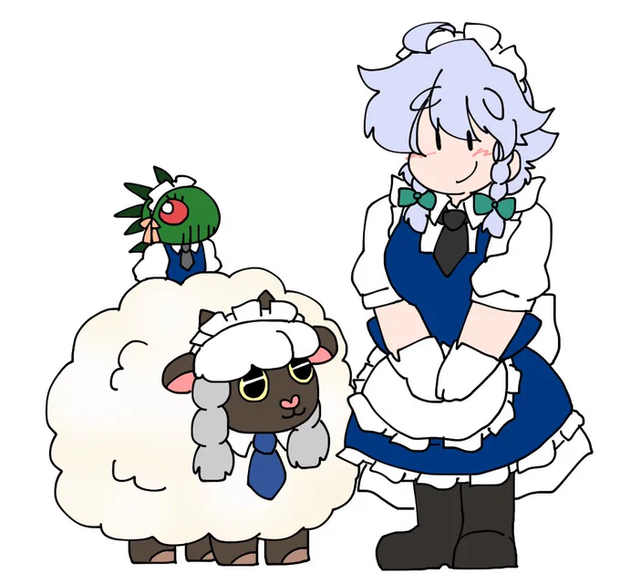 進化したら十六夜咲夜になるのかもしれないという匂わせをしてきたポケモン。 