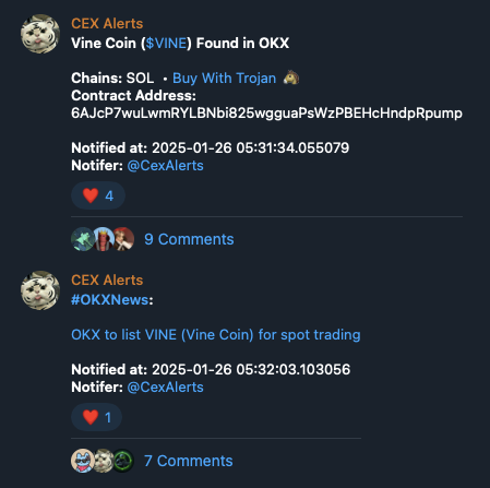 $VINE just got listed on <a href="/okx/">OKX</a> spot 

How high we going <a href="/rus/">Rus</a> ?