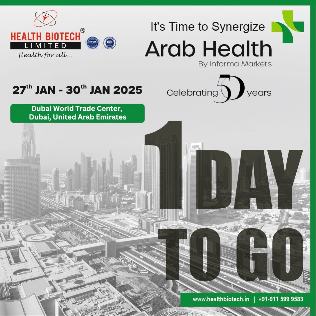 HBLHealth4All's tweet photo. The Wait is Almost Over!
In just 1 day, ๐๐ซ๐๐ ๐๐๐๐ฅ๐ญ๐ก 2025 will open its doors at the Dubai World Trade Center, setting the stage for groundbreaking innovations and global collaborations in healthcare.
Book a meet at: https://t.co/sMM4QWMXYf
#arabhealth #healthbiotech https://t.co/mLTQ1ThF9Q
