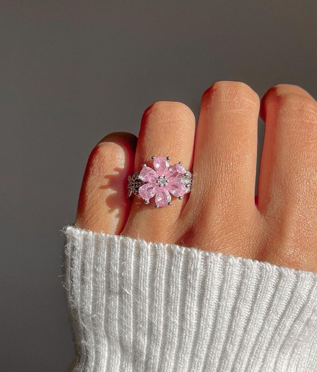 Cherry blossom ring