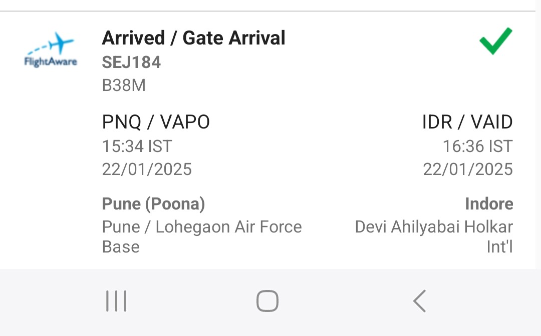 gpshreeka's tweet photo. @AjaySingh_SG @flyspicejet see the peeling of onion and ur fiasco now ...sg184 pune delhi diverted to indore because of operational reasons (sic.).  To facilate wedding guests ? Eh ! https://t.co/U9AmR0wkLw