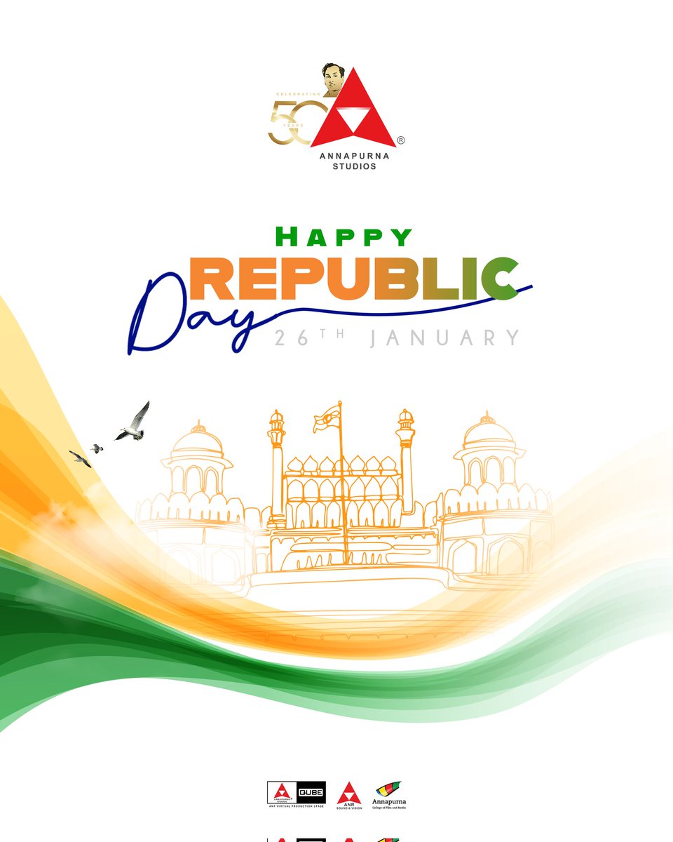 Wishing you and your loved ones a very Happy Republic Day 🇮🇳

#HappyRepublicDay #AnnapurnaStudios
