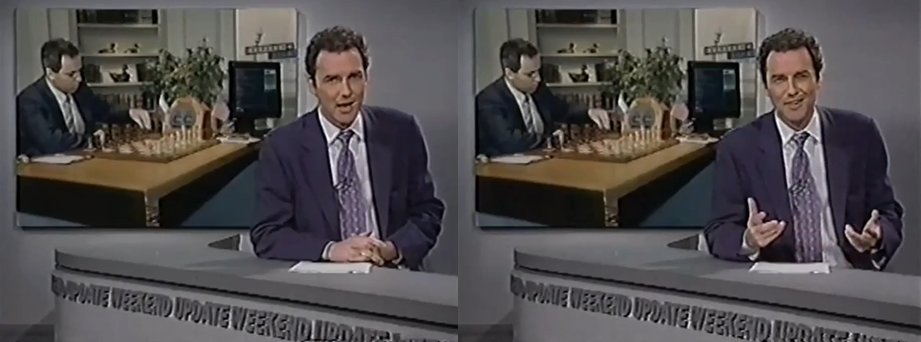 On Wednesday, world chess champion Garry Kasparov tied Deep Blue, the IBM supercomputer that can examine two hundred million positions per second, in the fourth game of their six-game series.

Earlier in the week, Kasparov admitted he committed a catastrophic blunder in game two,