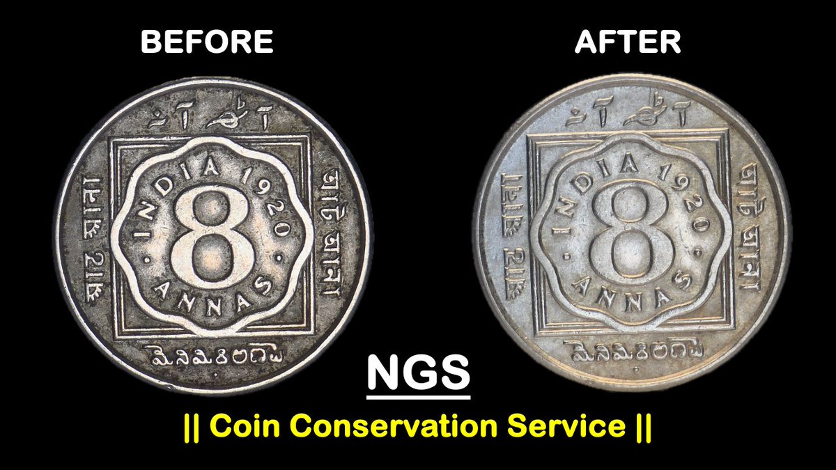 NGSgrading's tweet photo. NGS Coin Conservation Service  @NGSgrading   #NGSgrading #grading #coingrading #notegrading #currencygrading #Britishindia #Britishraj https://t.co/K1ajN02aRg
