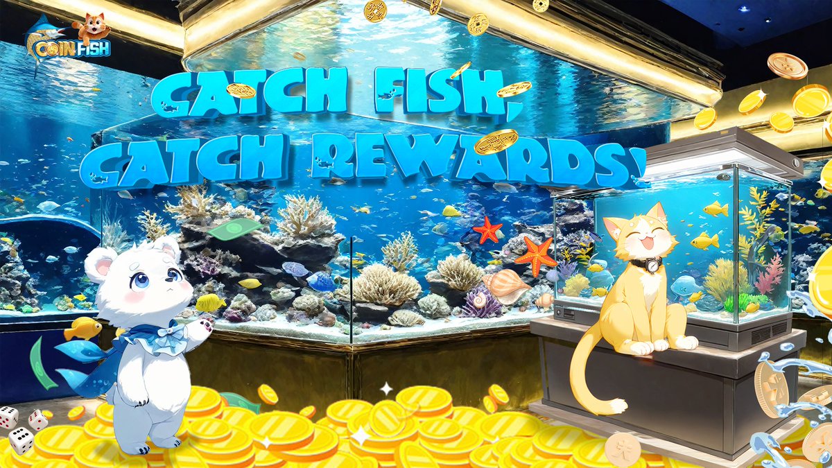 DeFishingGame's tweet photo. In Coinfish, every fish you catch brings you closer to big rewards! ๐
Play now and see what surprises await! ๐
#Coinfish #GameRewards #ClickToEarn https://t.co/c8jlrBbRa7